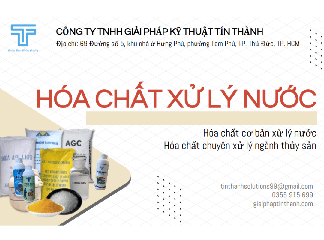 hóa chất xử lý nước trong nuôi trồng thủy sản